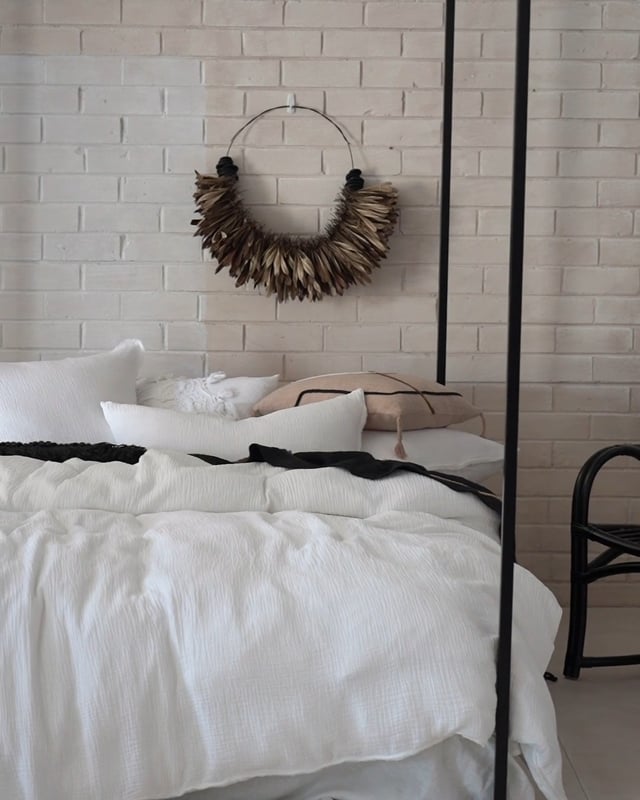 Elysian White Quilt Cover Set