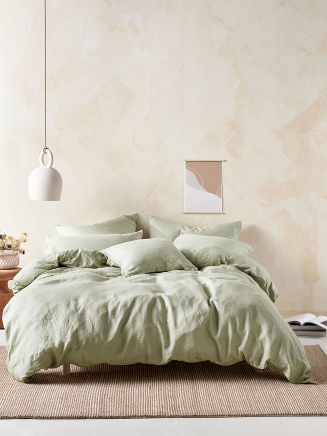 Nimes Wasabi Quilt Cover Set