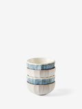 Kimmie Blue-Natural 4-Piece Sauce Bowl Set