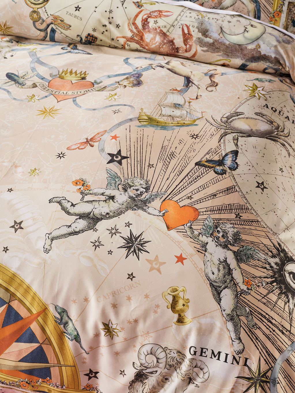 House Of Horoscopes Quilt Cover Set