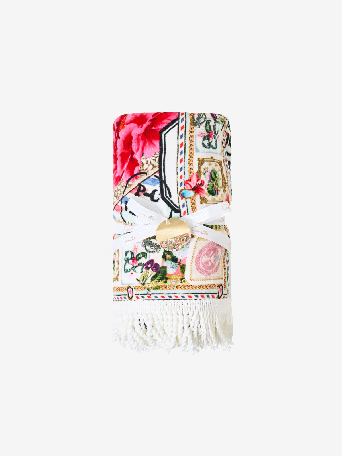 La Belle Botanique Beach Towel