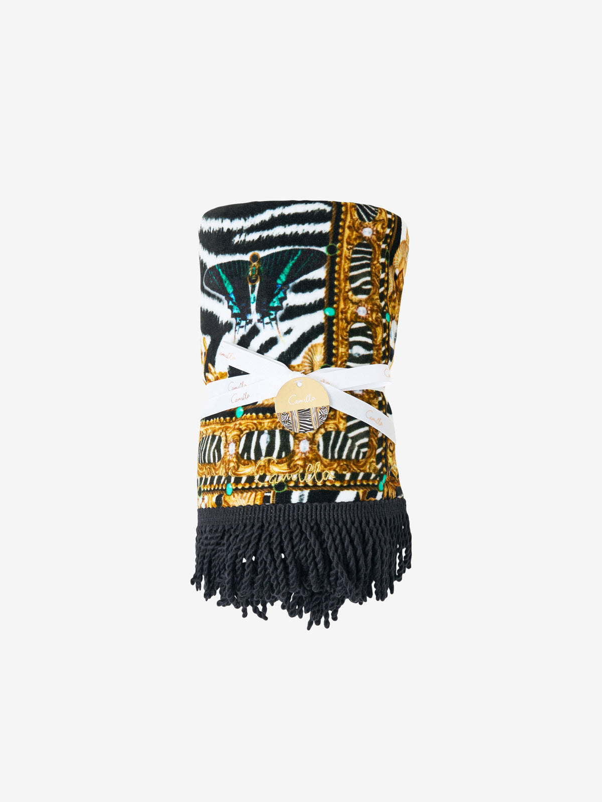 Zig Zag Zoo Beach Towel