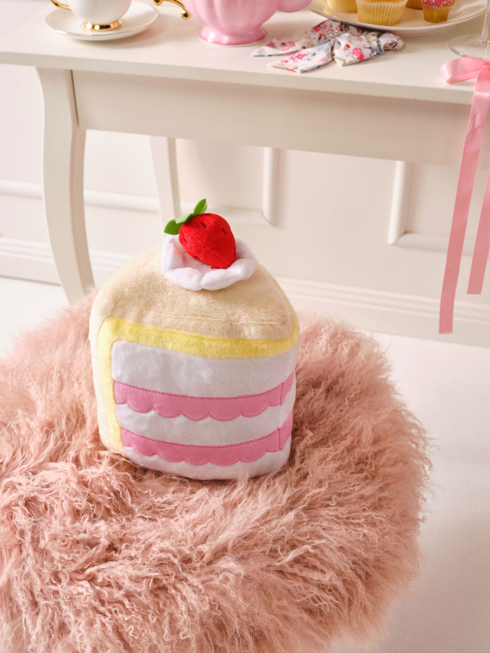 Let Them Eat Cake Novelty Cushion