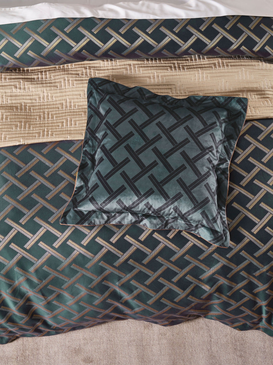 Valeria Slate Quilt Cover Set