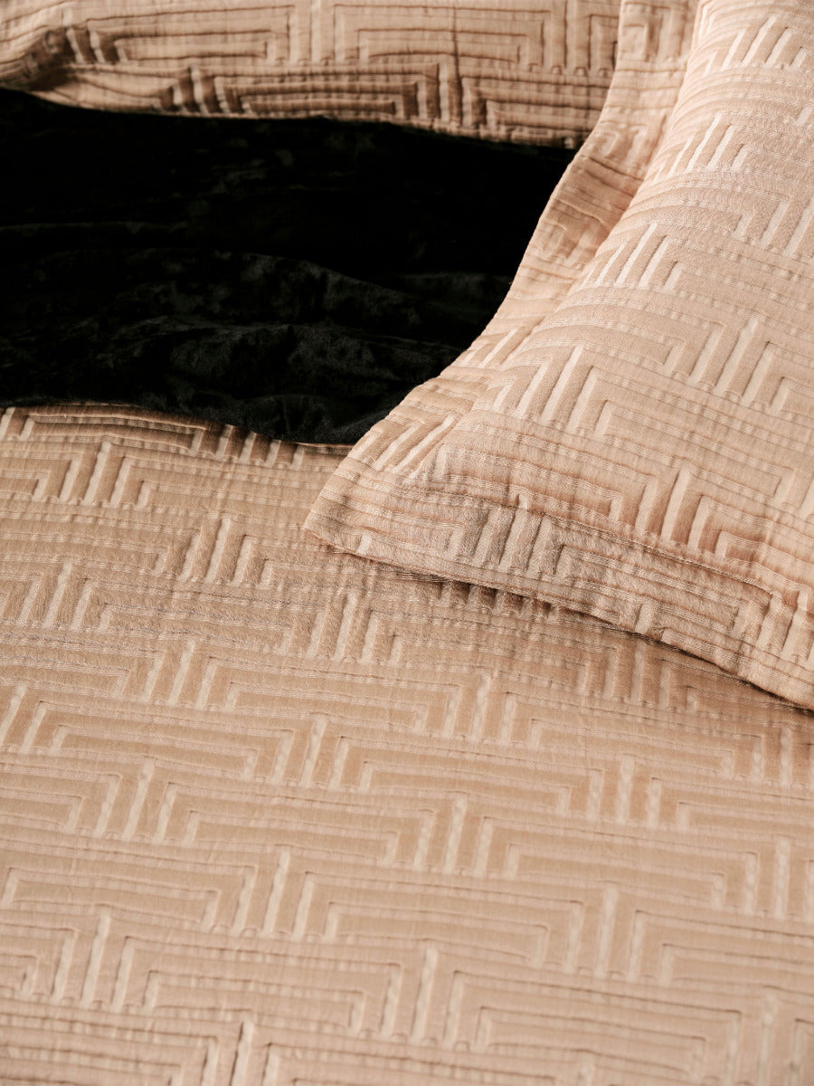 Winston Gold Quilt Cover Set