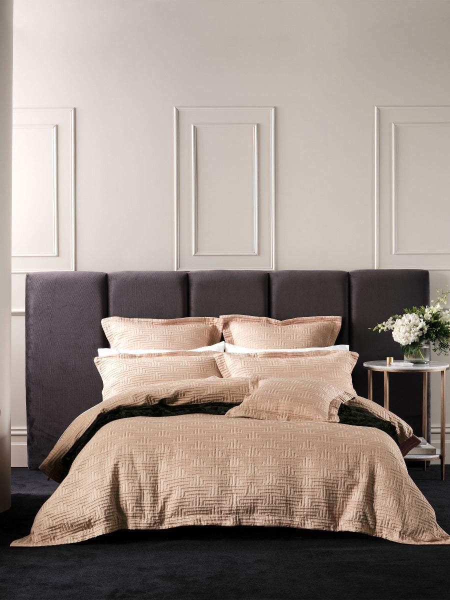 Winston Gold Quilt Cover Set
