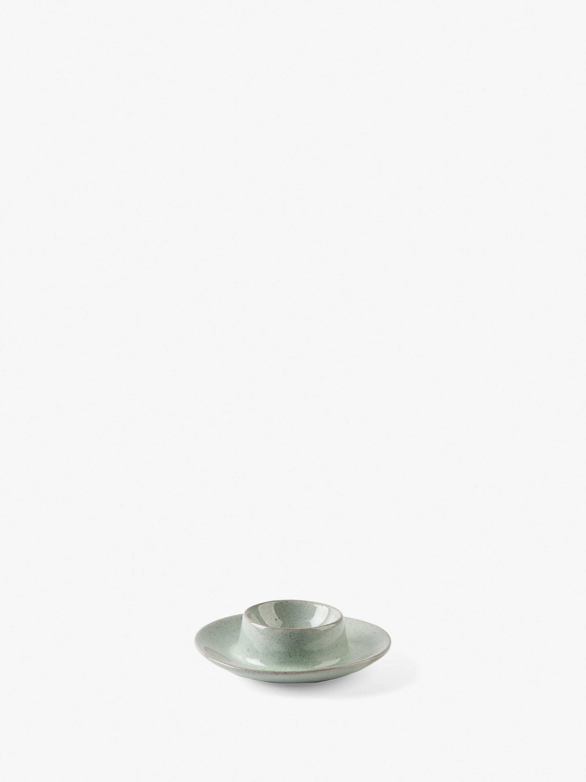 Bobbie Sage Egg Cup Plate