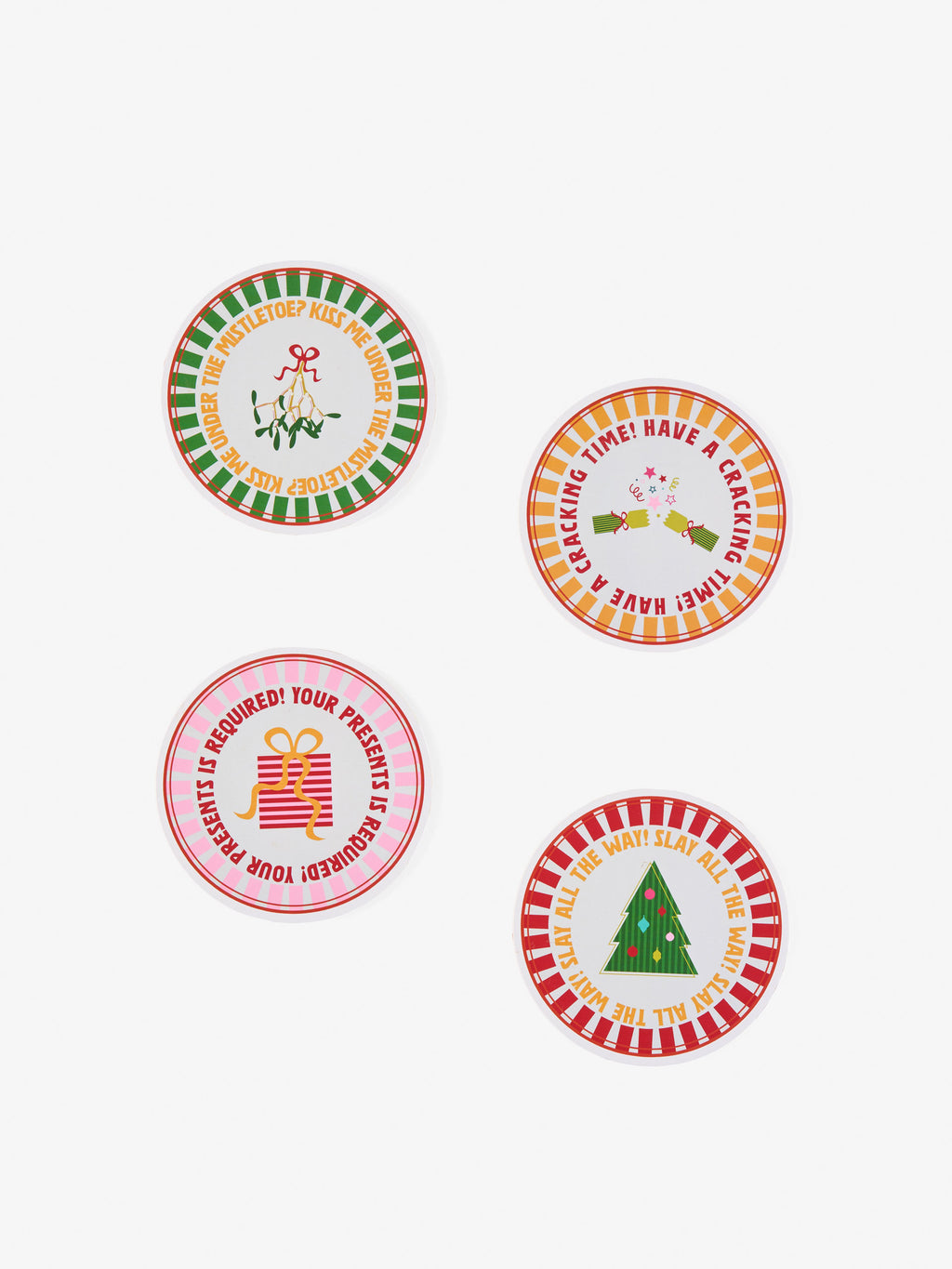 Jollie 4-Piece Coaster Set