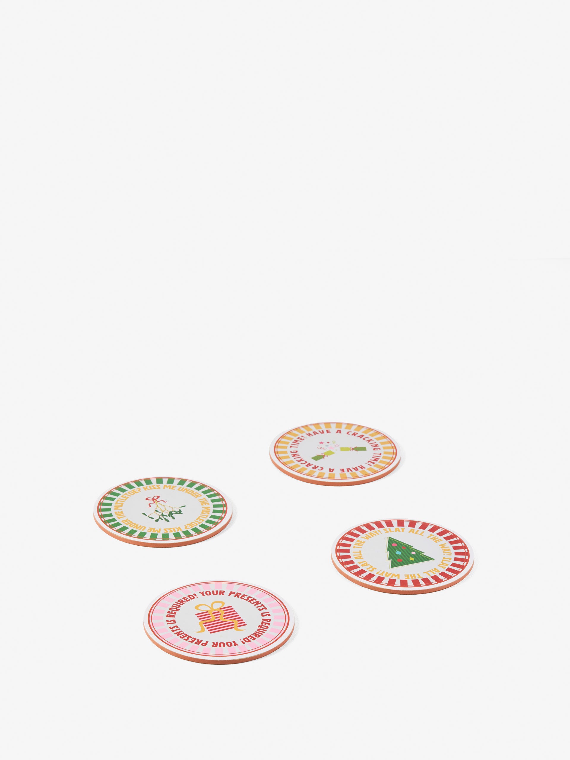 Jollie 4-Piece Coaster Set