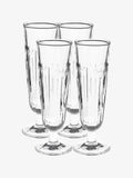 Jollie 4-Piece Champagne Flute Set