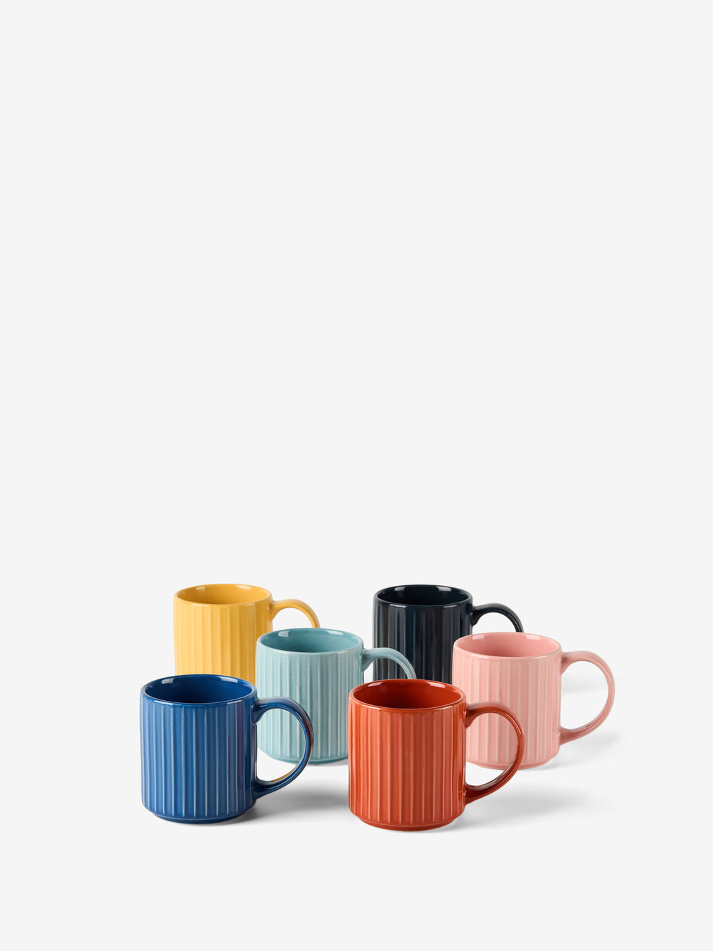 Ellie Multi 6-Piece Mug Set