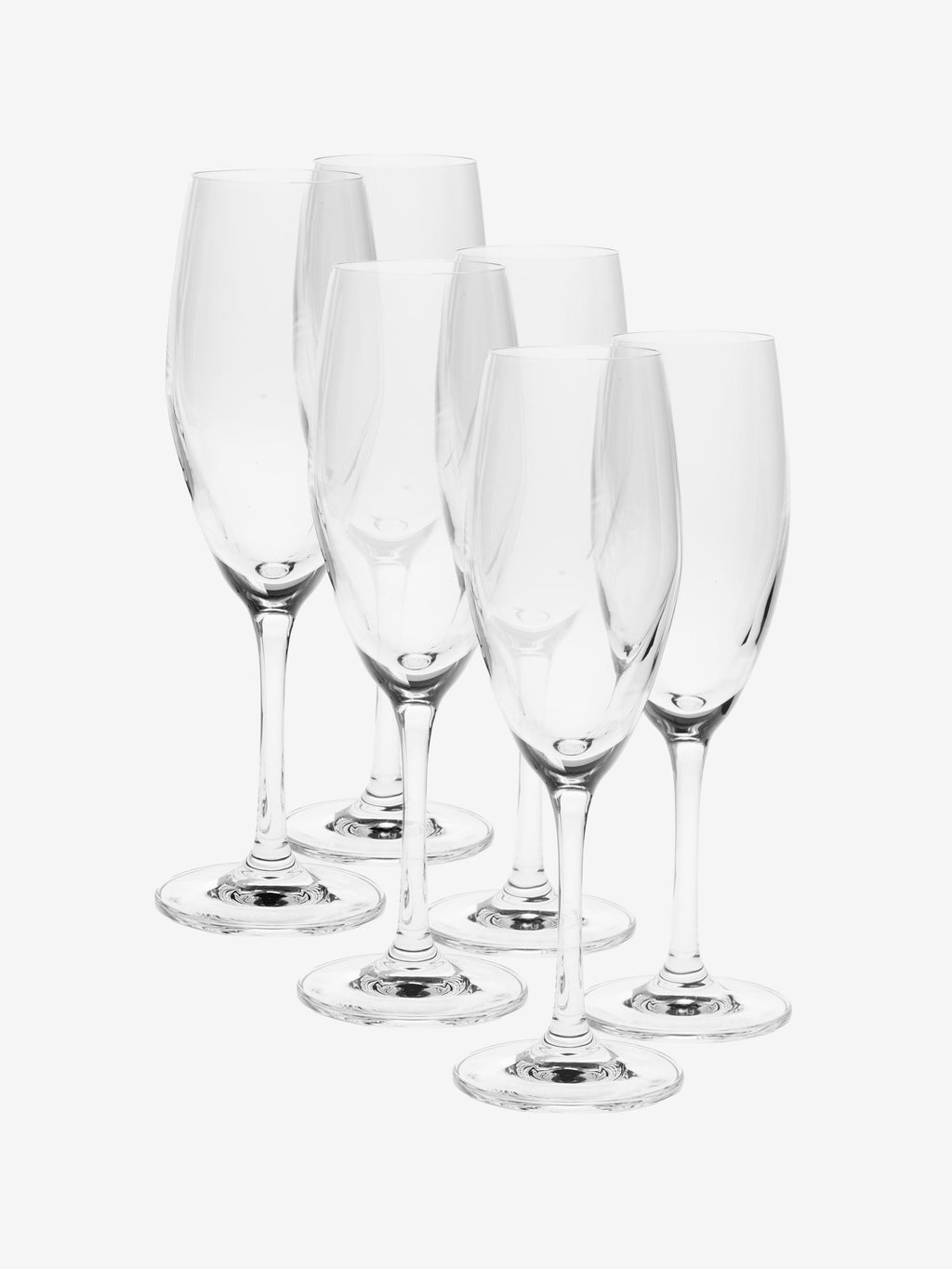 Frankie 6-Piece Champagne Flute Set