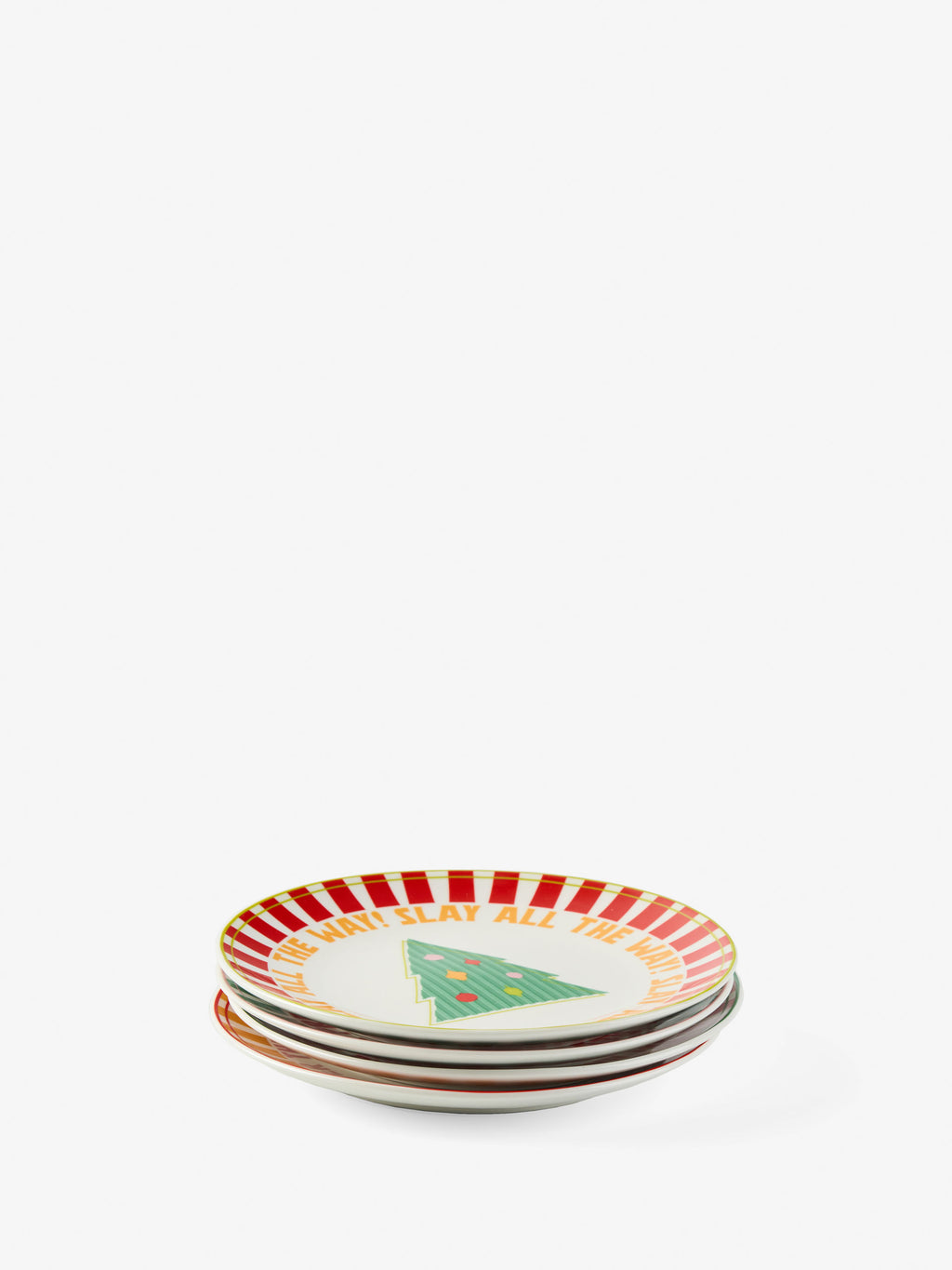 Jollie 4-Piece Side Plate Set