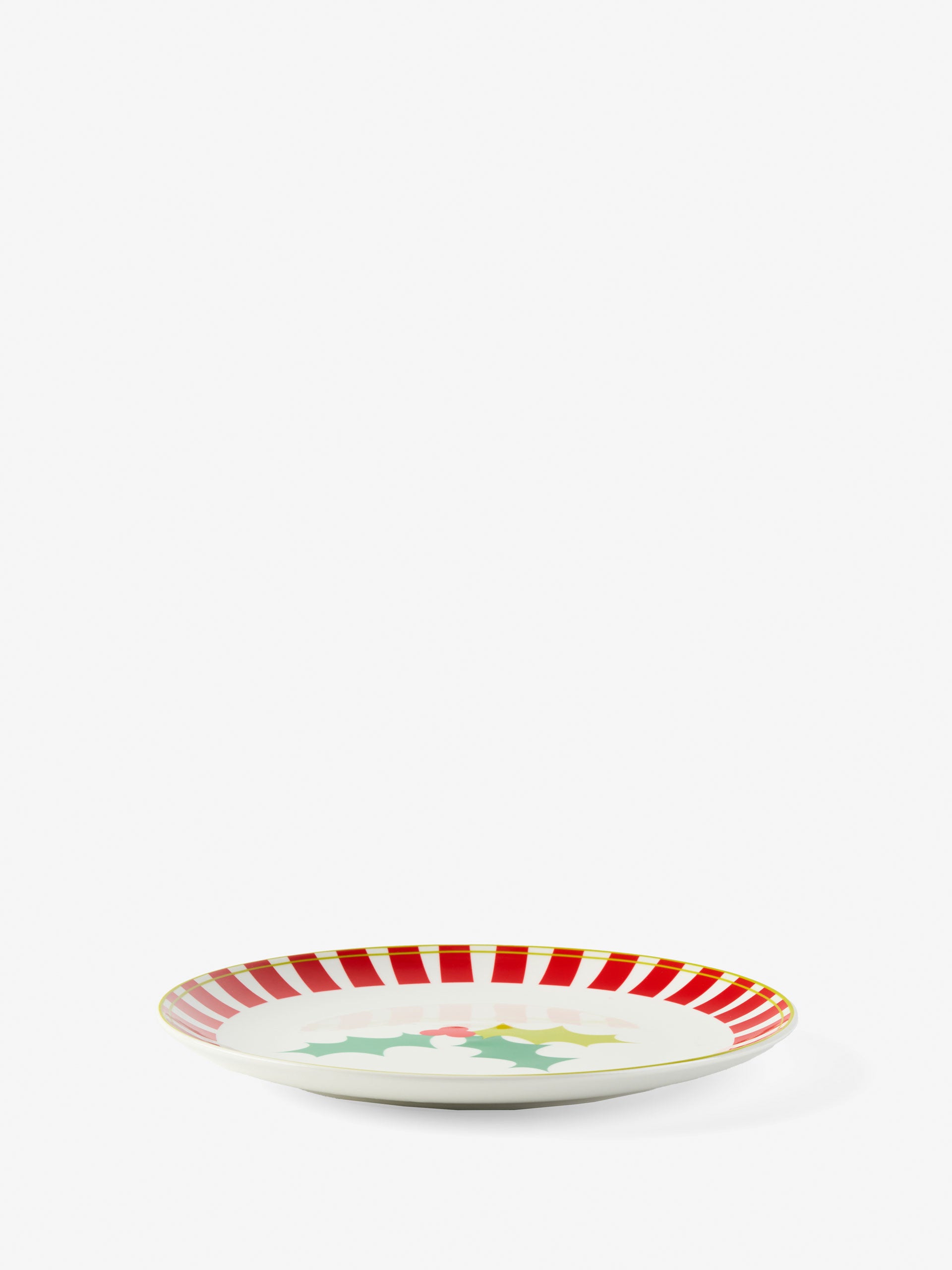 Jollie Red 8-Piece Plate Set