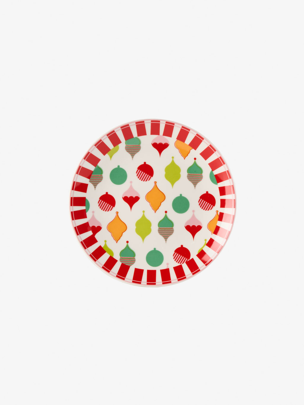 Jollie Red 16-Piece Plate Set