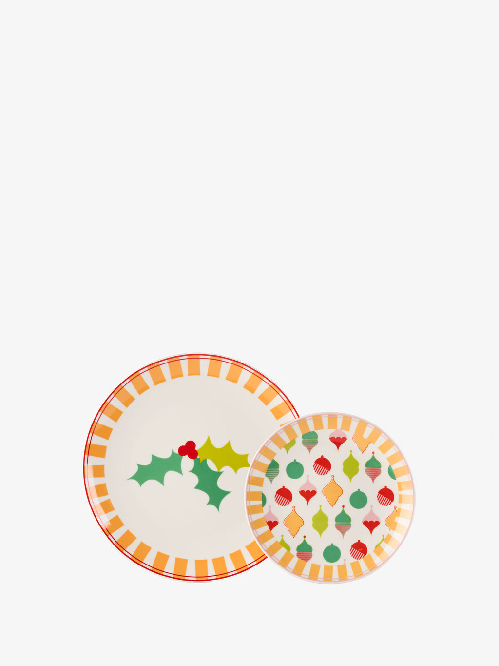 Jollie Yellow 8-Piece Plate Set