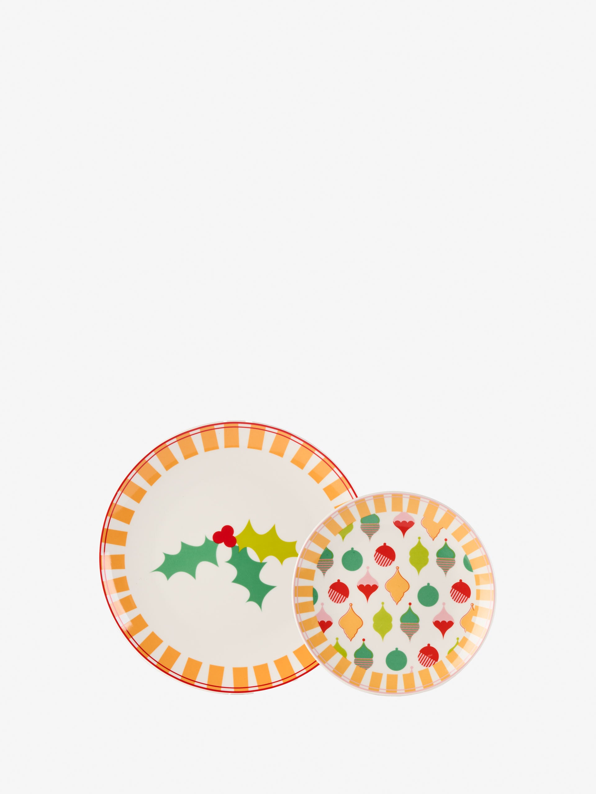 Jollie Yellow 8-Piece Plate Set