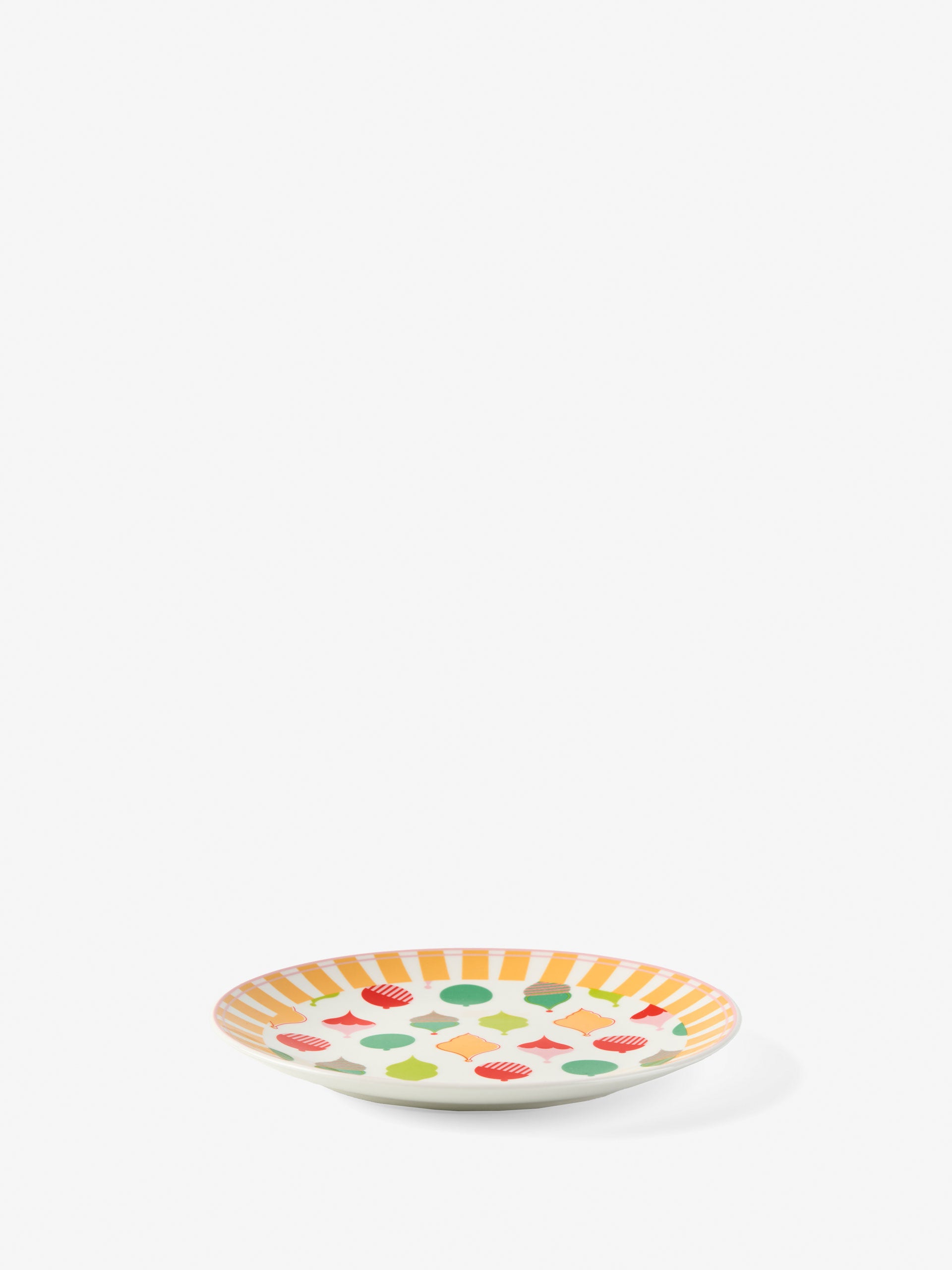 Jollie Yellow 16-Piece Plate Set