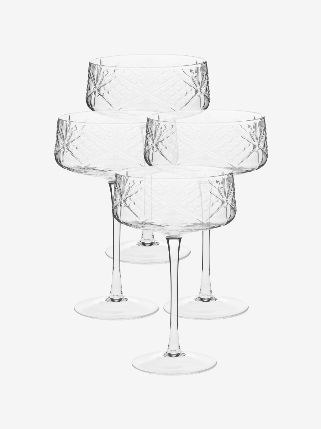 Jonnie Traditional 4-Piece Coupe Set