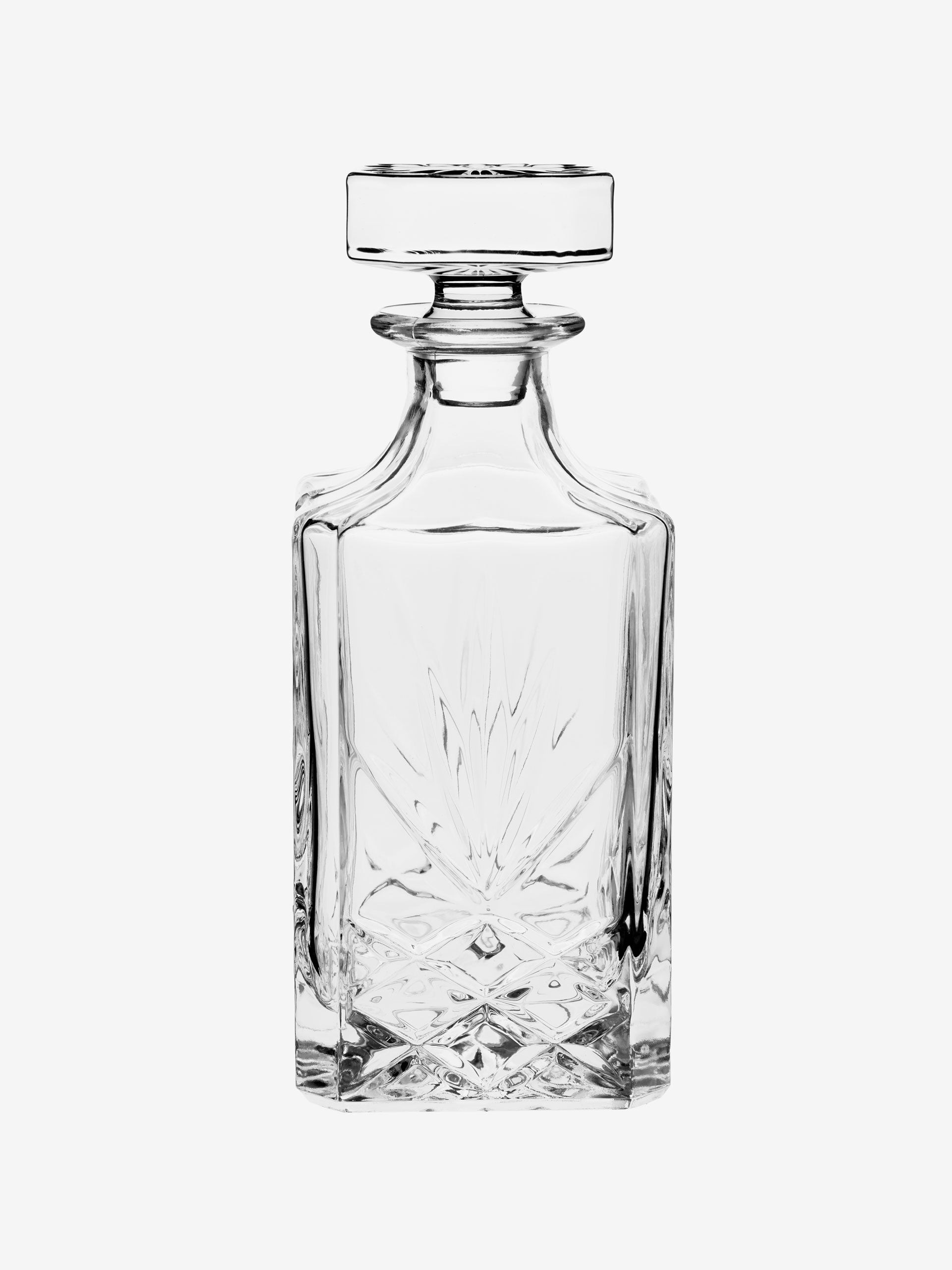 Jonnie Traditional 5-Piece Decanter & Tumbler Set