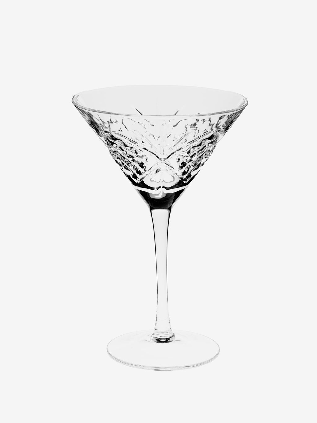 Jonnie Traditional 4-Piece Martini Glass Set