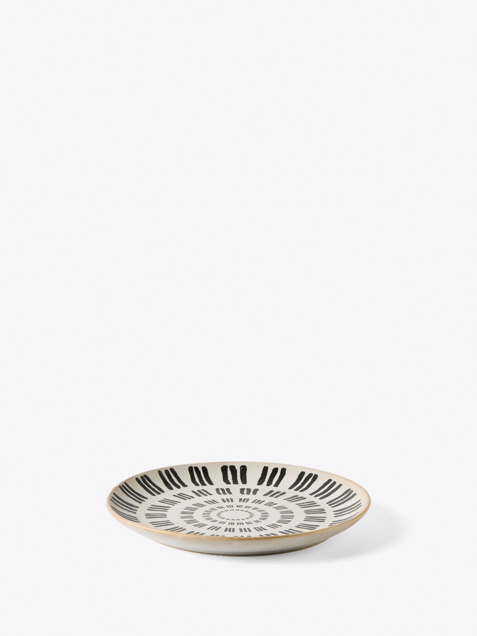 Kimmie Stripes 4-Piece Side Plate Set