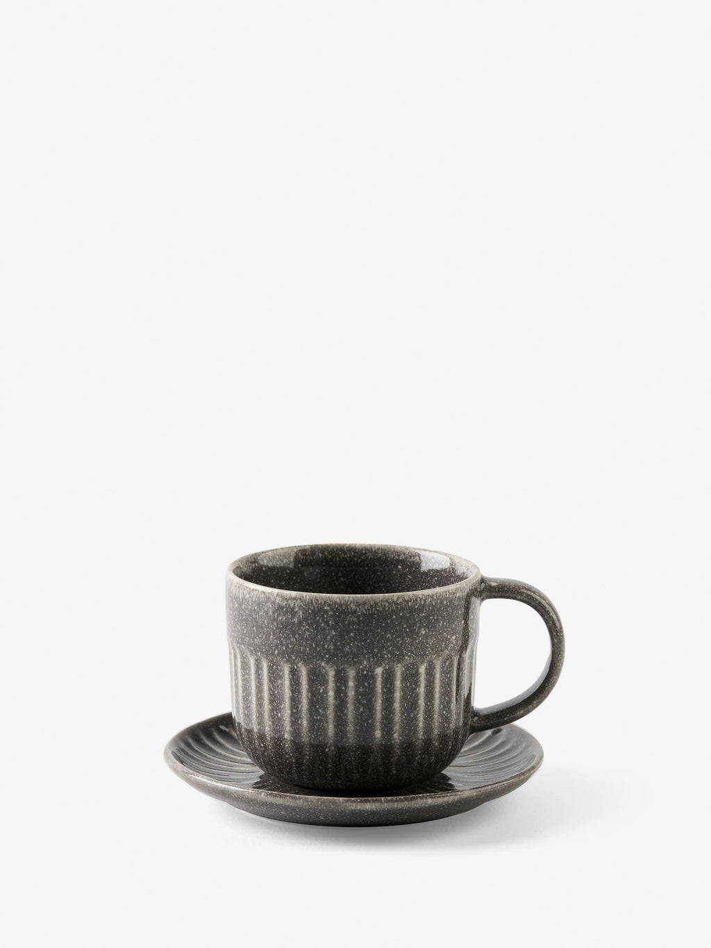 Laurie Grey Tea Cup & Saucer