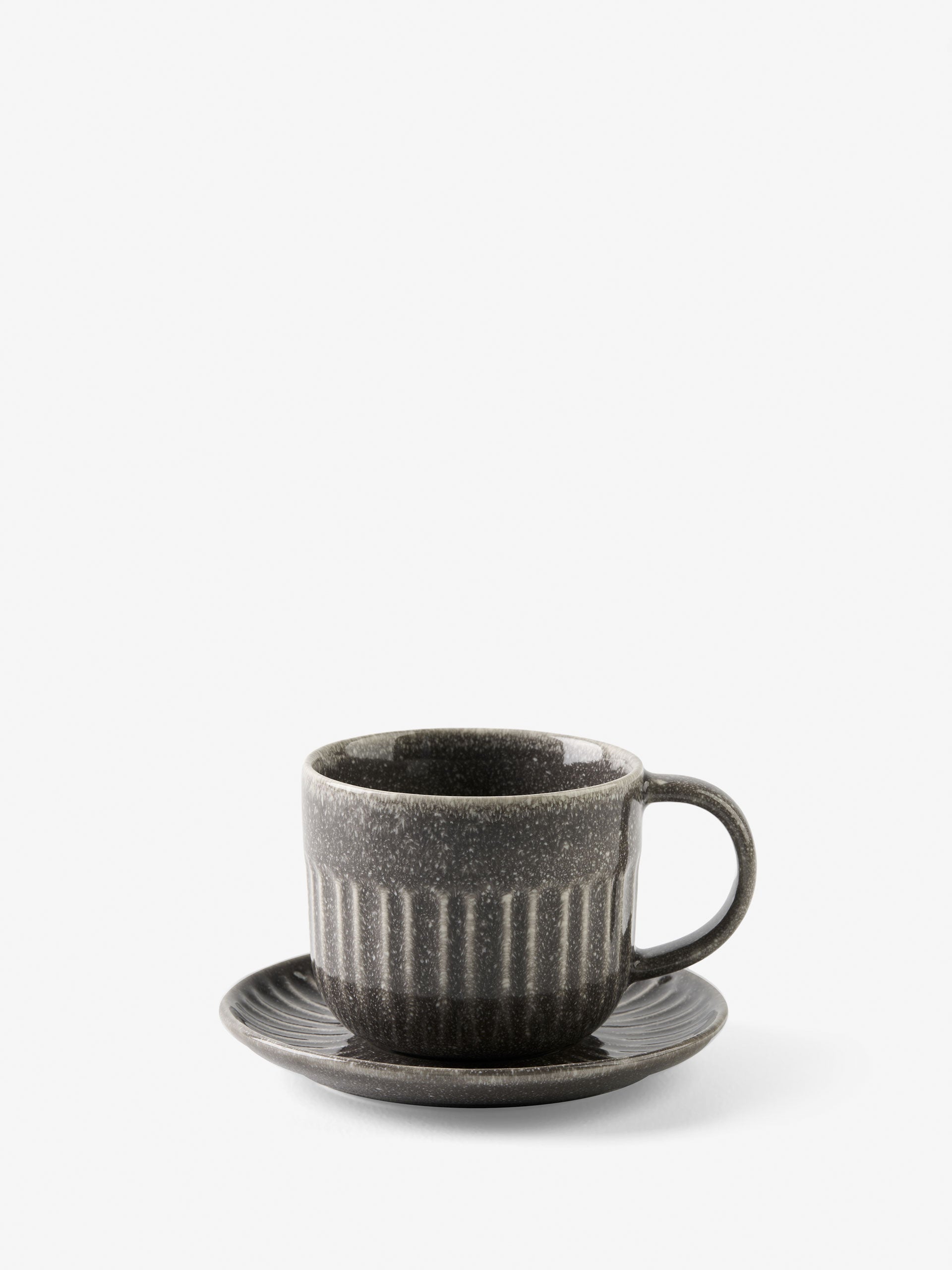 Laurie Grey Tea Cup & Saucer