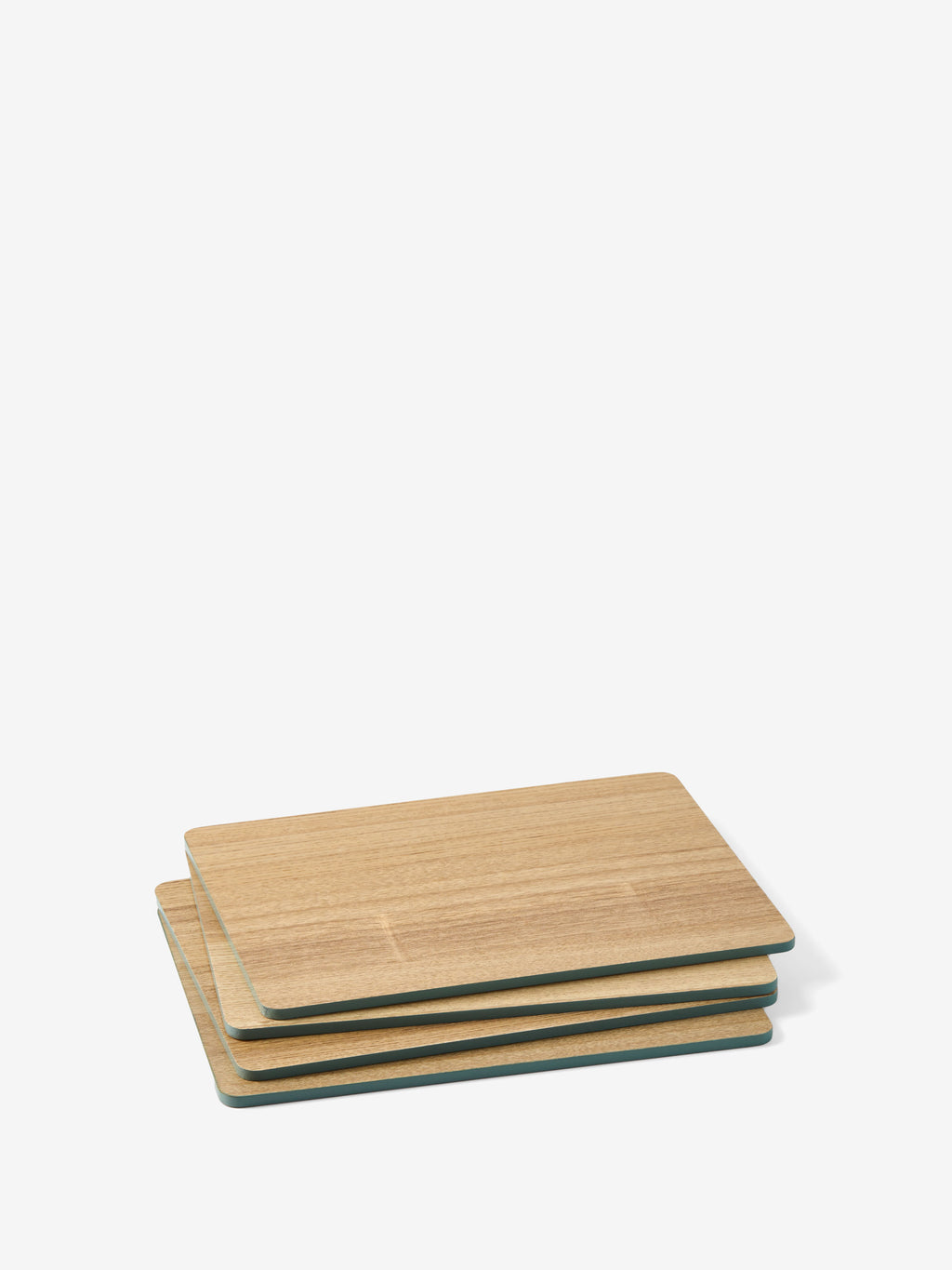 Mikkie Green 4-Piece Placemat Set