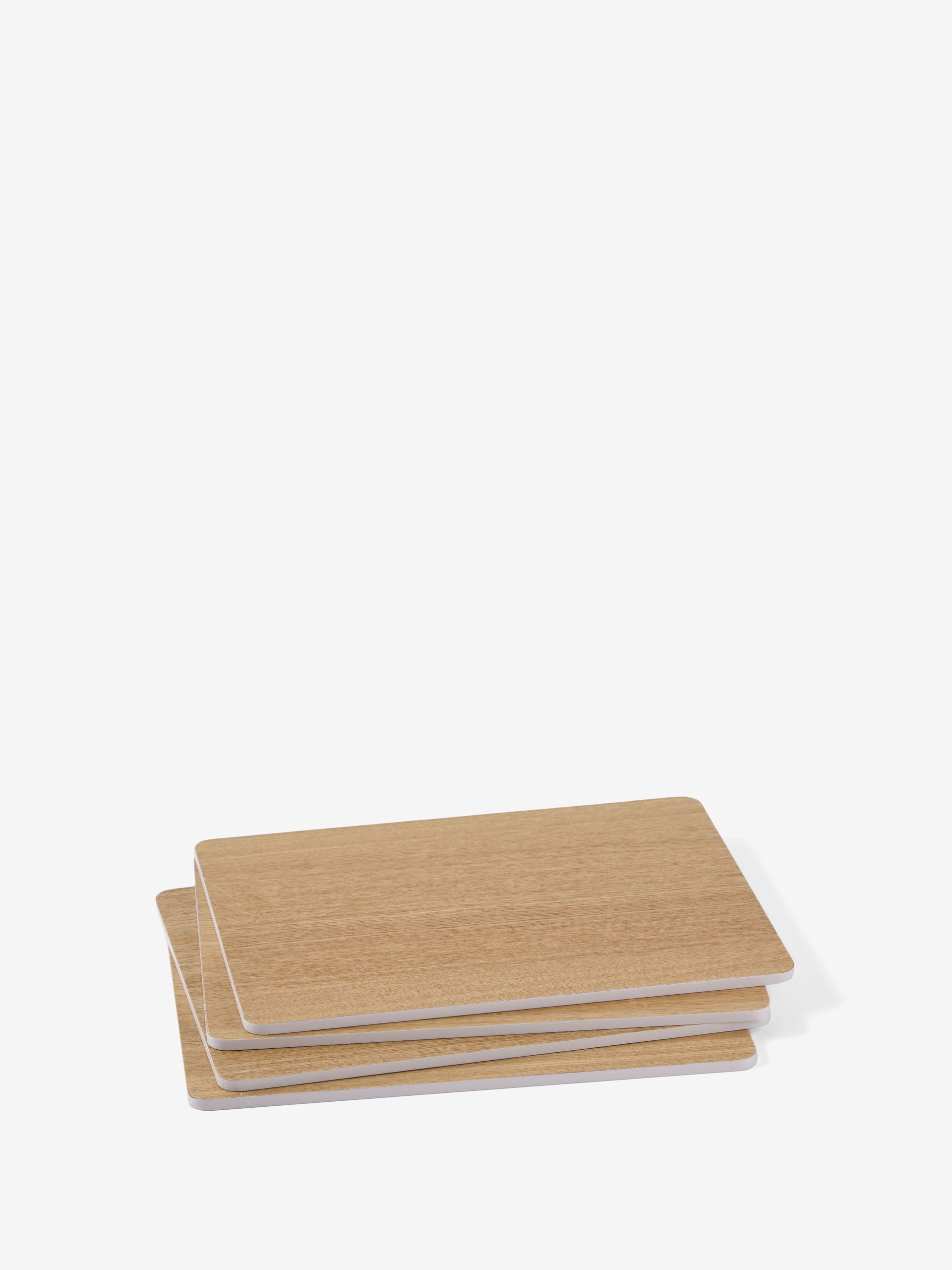 Mikkie Soft White 4-Piece Placemat Set