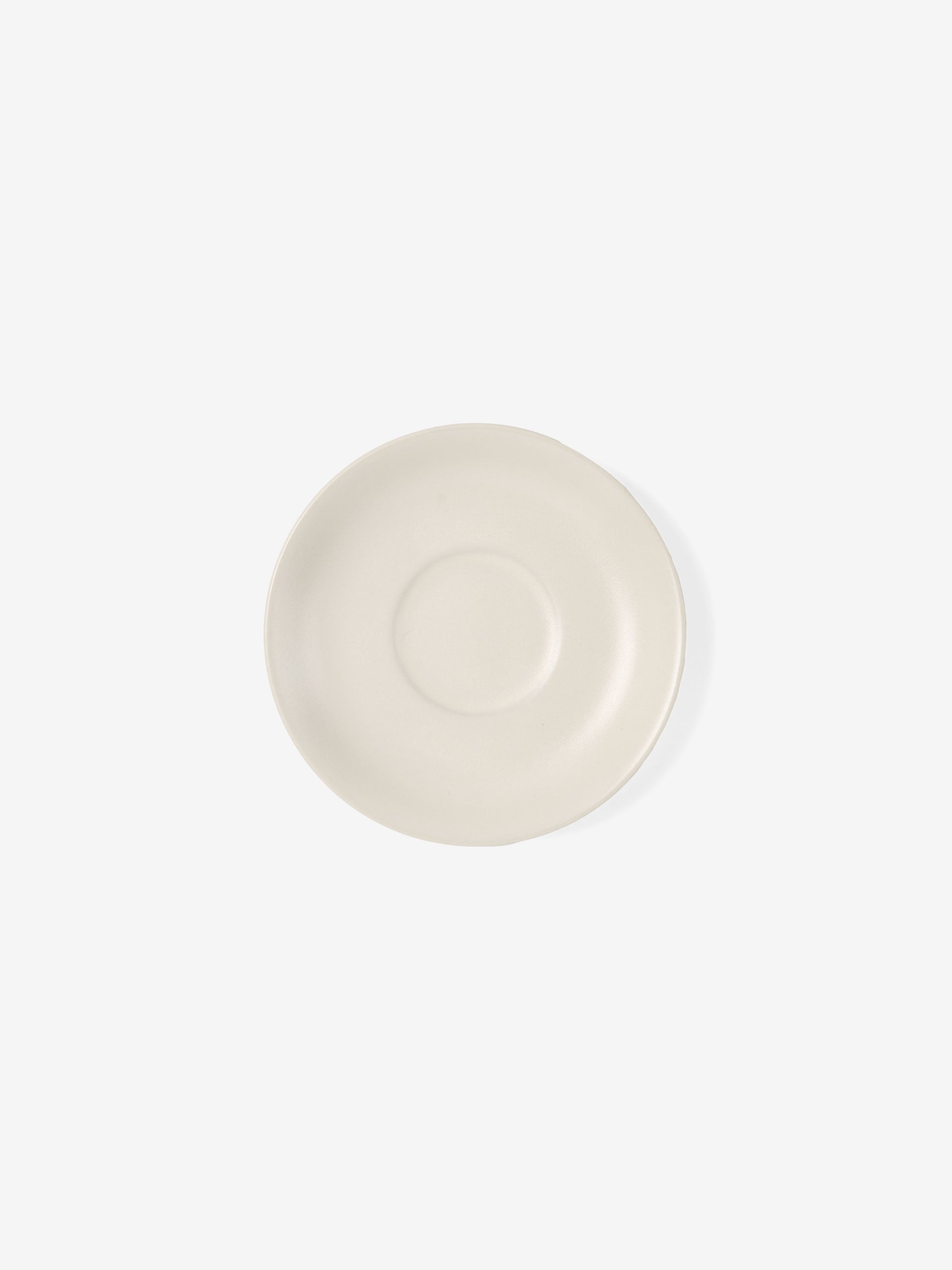Mikkie Soft White Tea Cup & Saucer