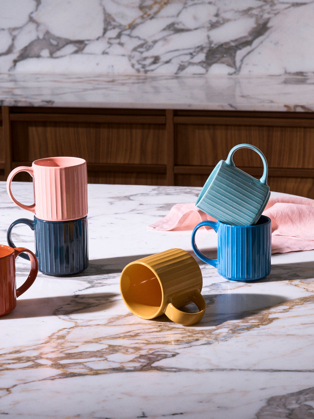 Ellie Multi 6-Piece Mug Set