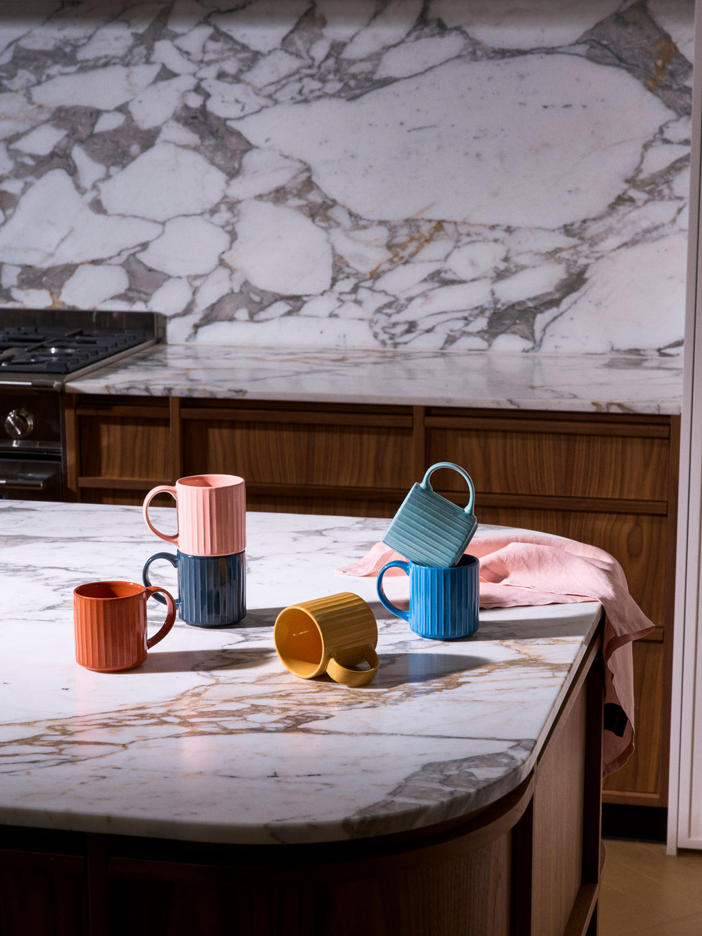 Ellie Multi 6-Piece Mug Set