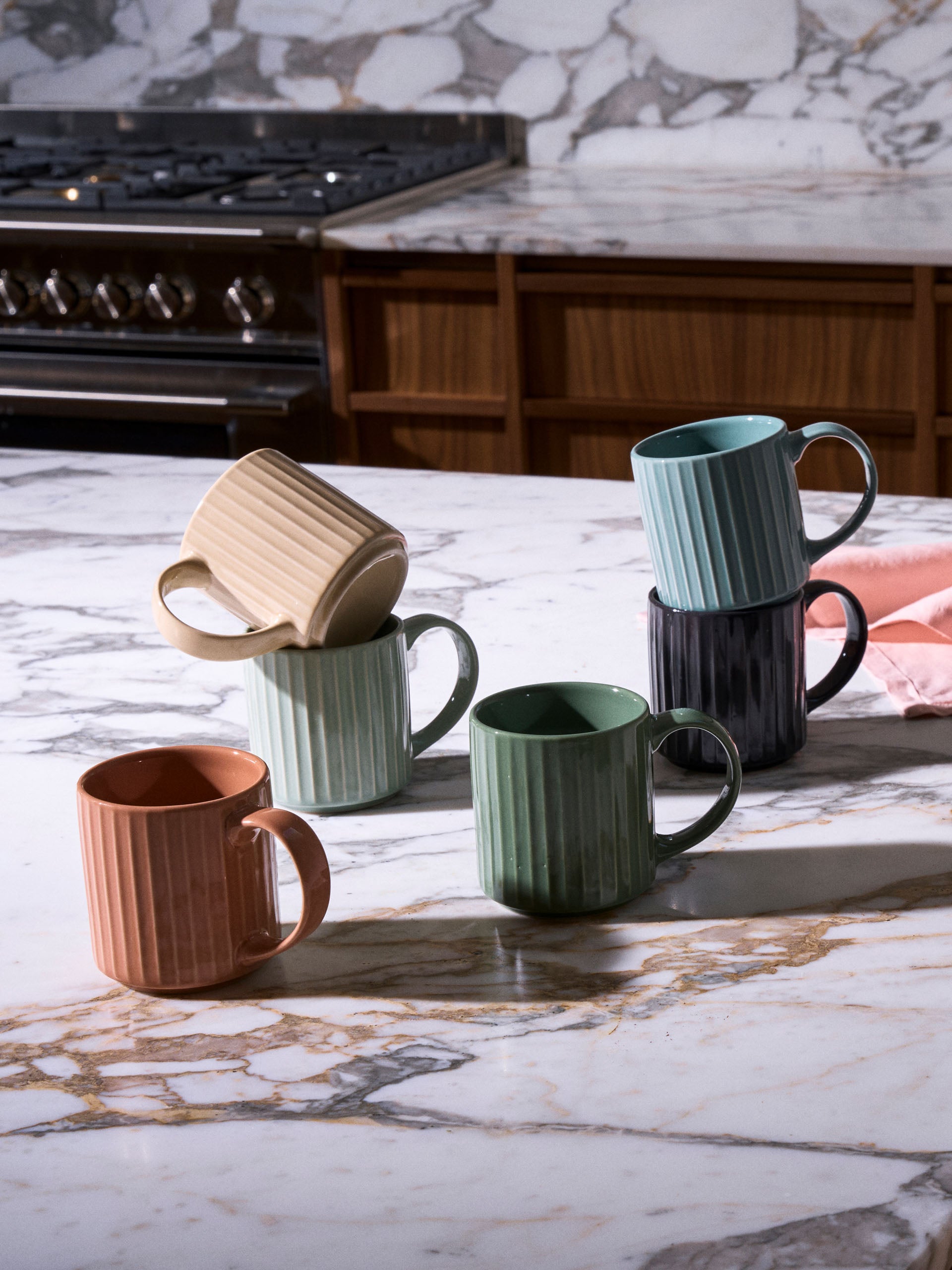 Ellie Earth 6-Piece Mug Set