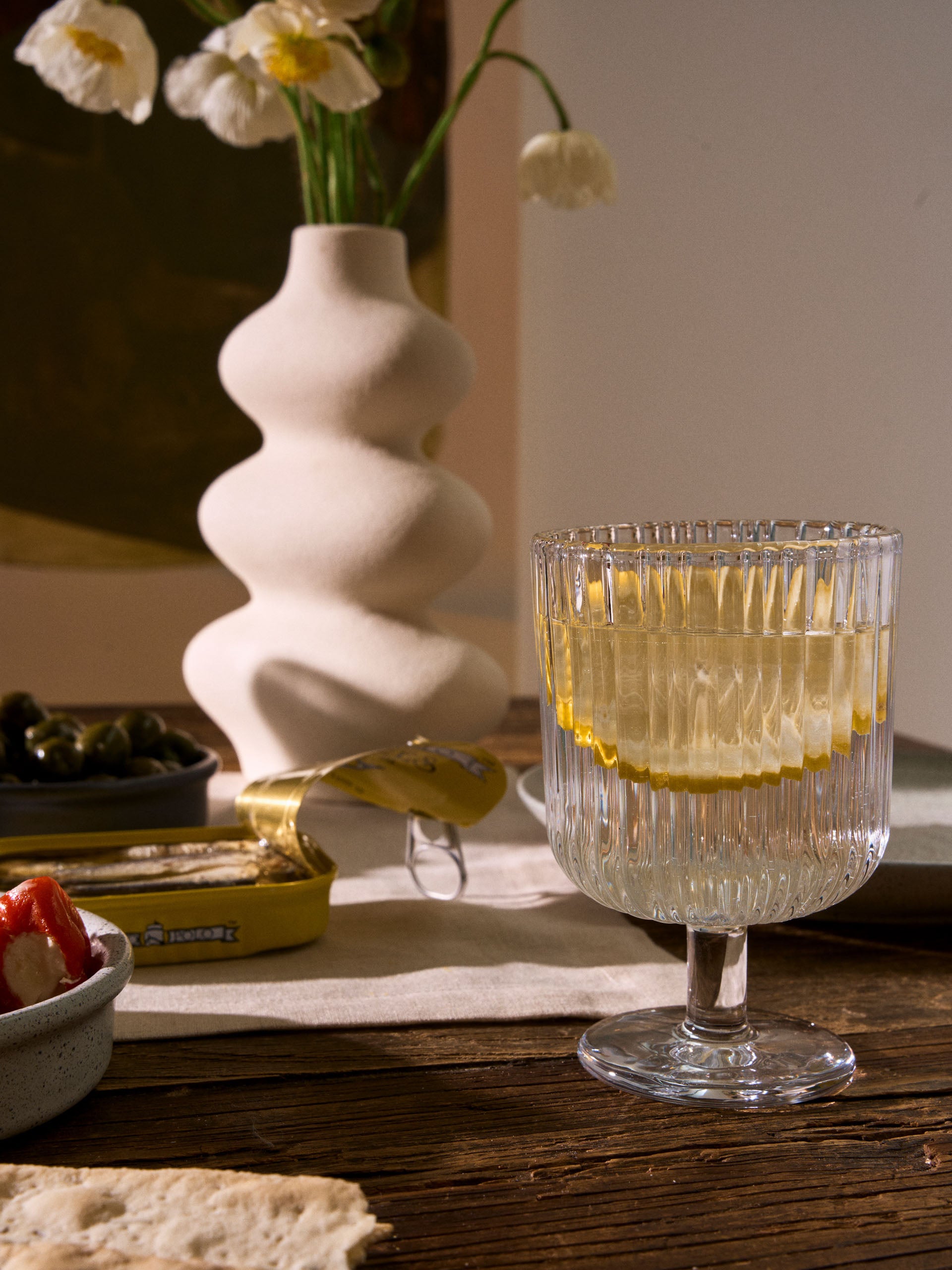 Rubie Clear 4-Piece White Wine Set