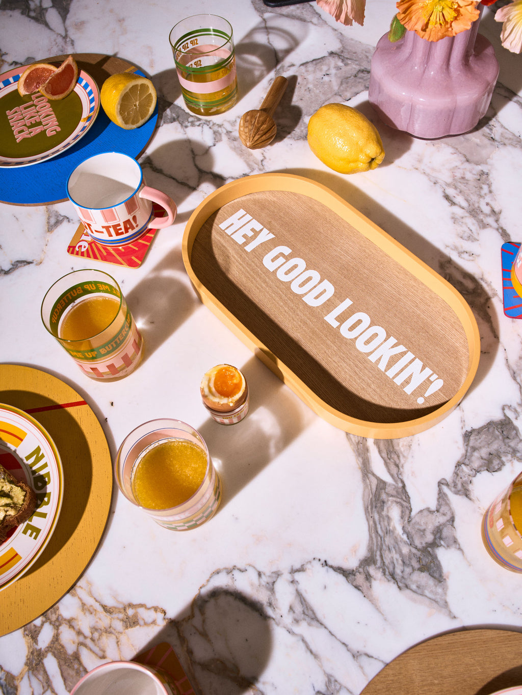 Sunnie Hey Good Looking Serving Tray