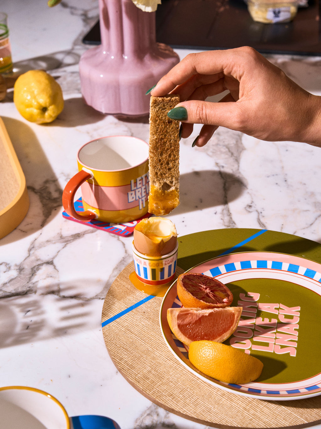 Sunnie Multi 4-Piece Egg Cup Set