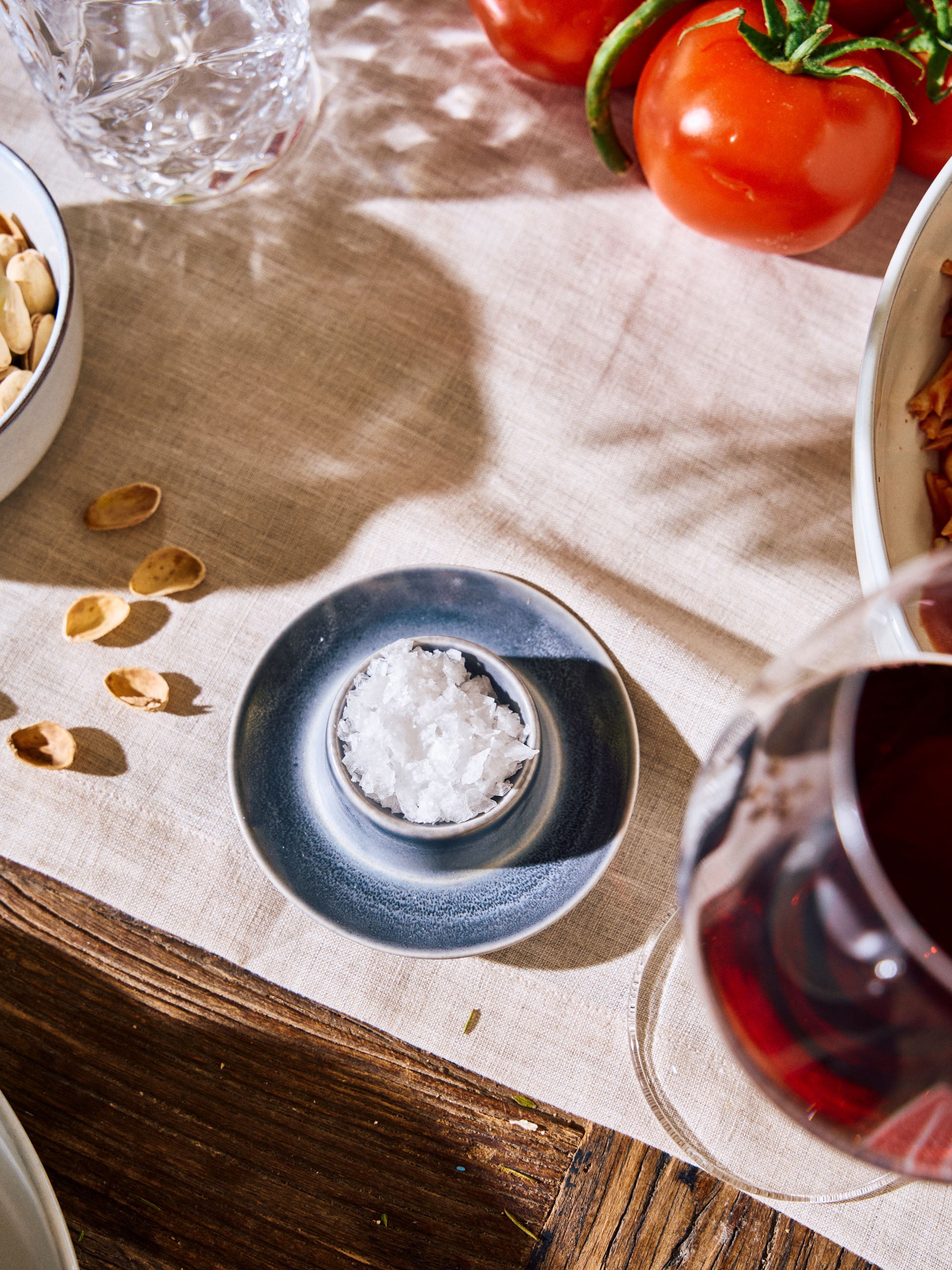 Bobbie Slate Egg Cup Plate