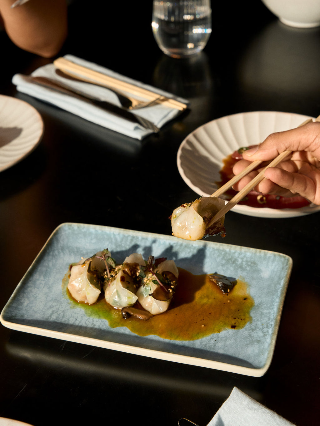 Kimmie Blue Serving Platter