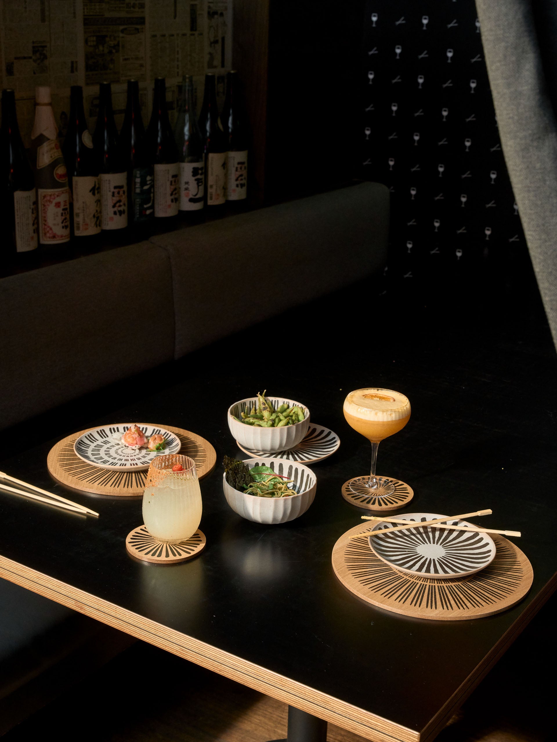 Kimmie Short Stripe Noodle Bowl