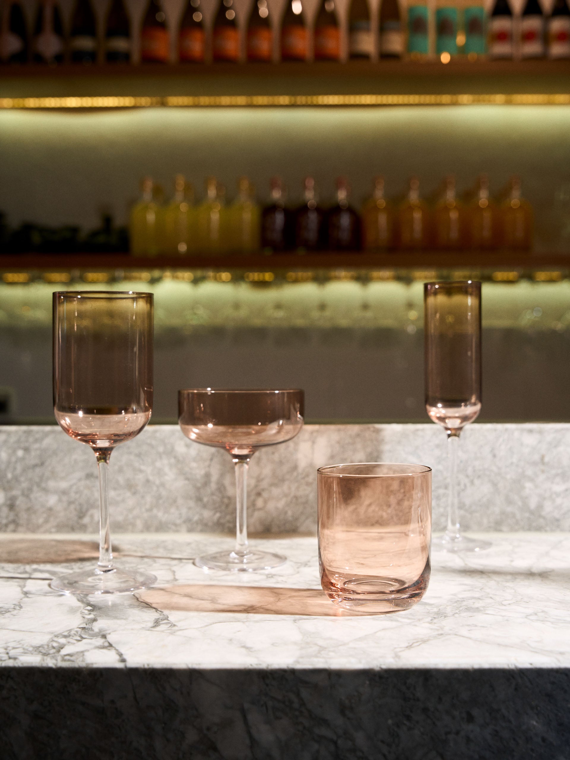 Mikkie 4-Piece Champagne Flute Set