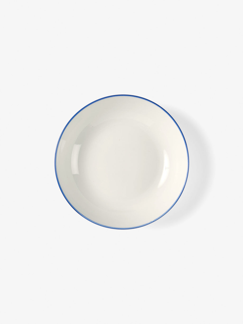 Sunnie Blue Rim 4-Piece Pasta Bowl Set