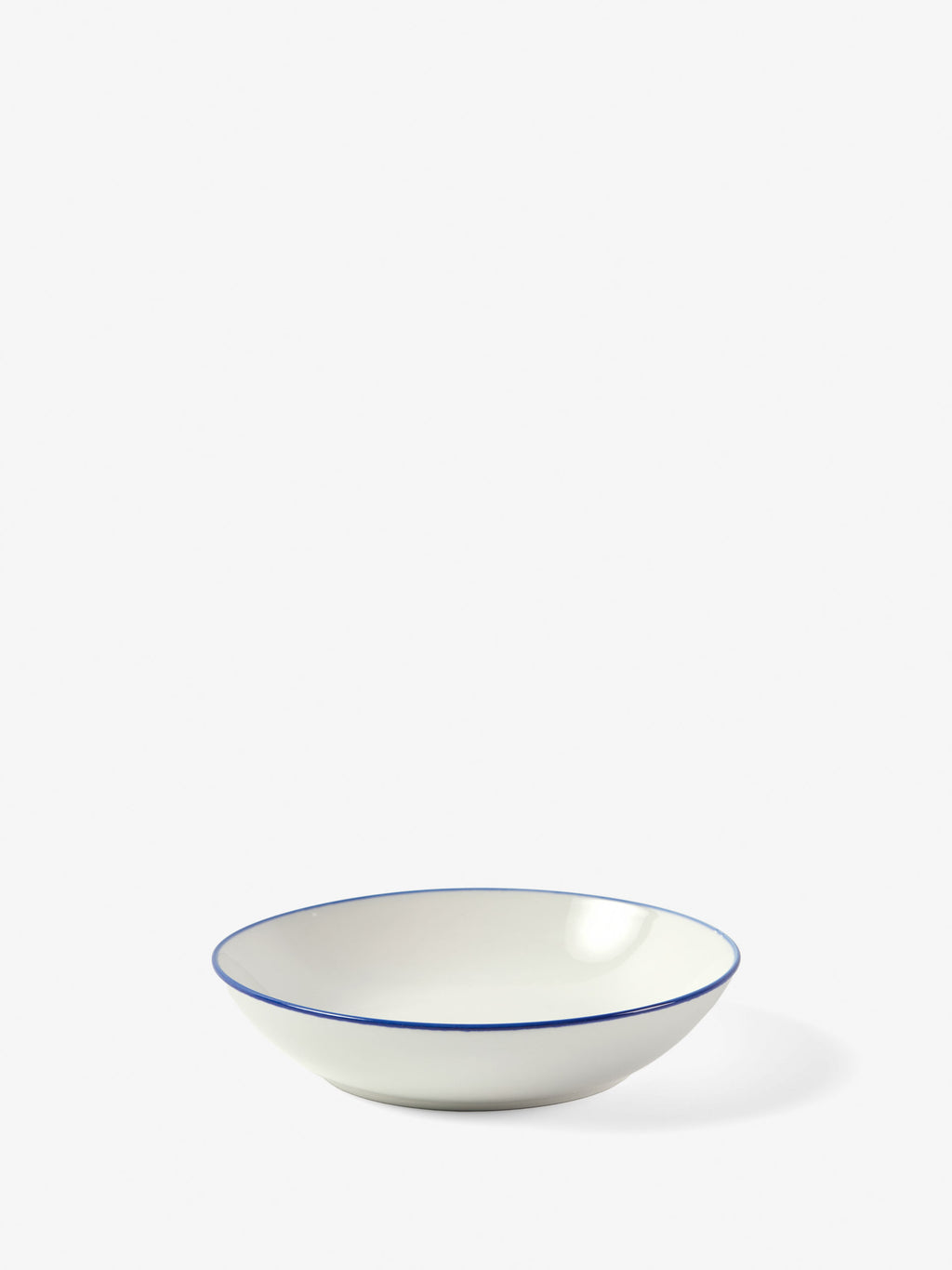 Sunnie Blue Rim 4-Piece Pasta Bowl Set