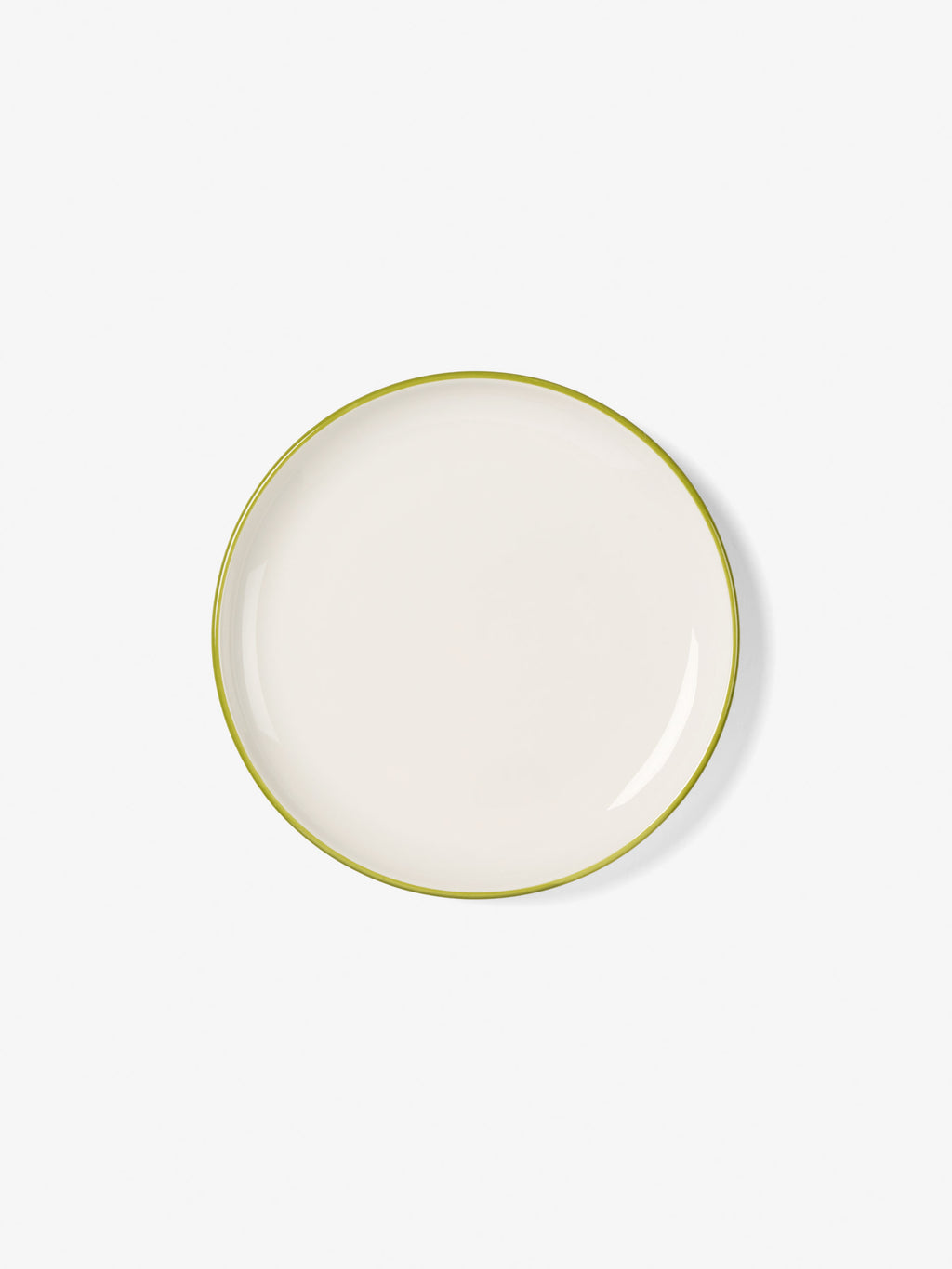 Sunnie Green Rim 12-Piece Dinner Set