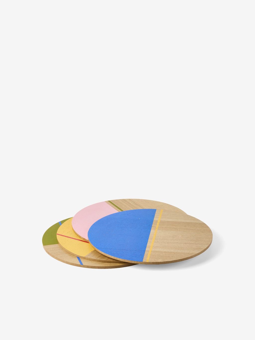 Sunnie Half-Dipped 4-Piece Placemat Set