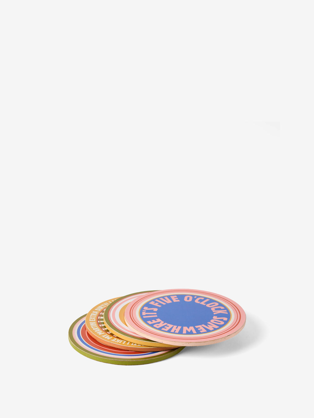 Sunnie Multi 4-Piece Coaster Set