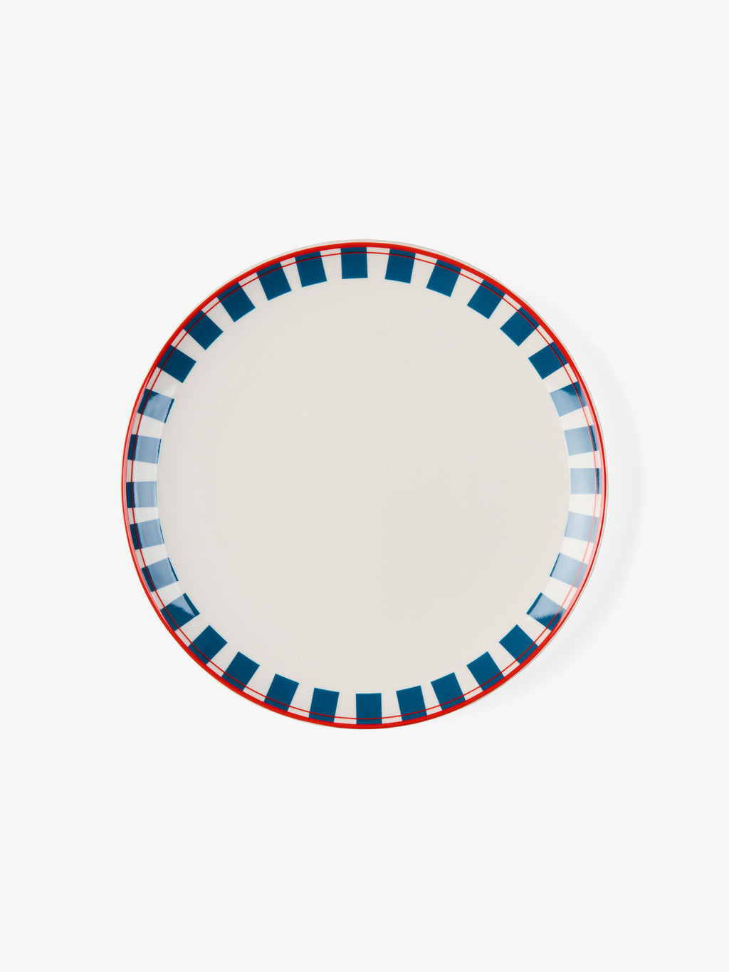 Winnie Red-Blue 12-Piece Dinner Set