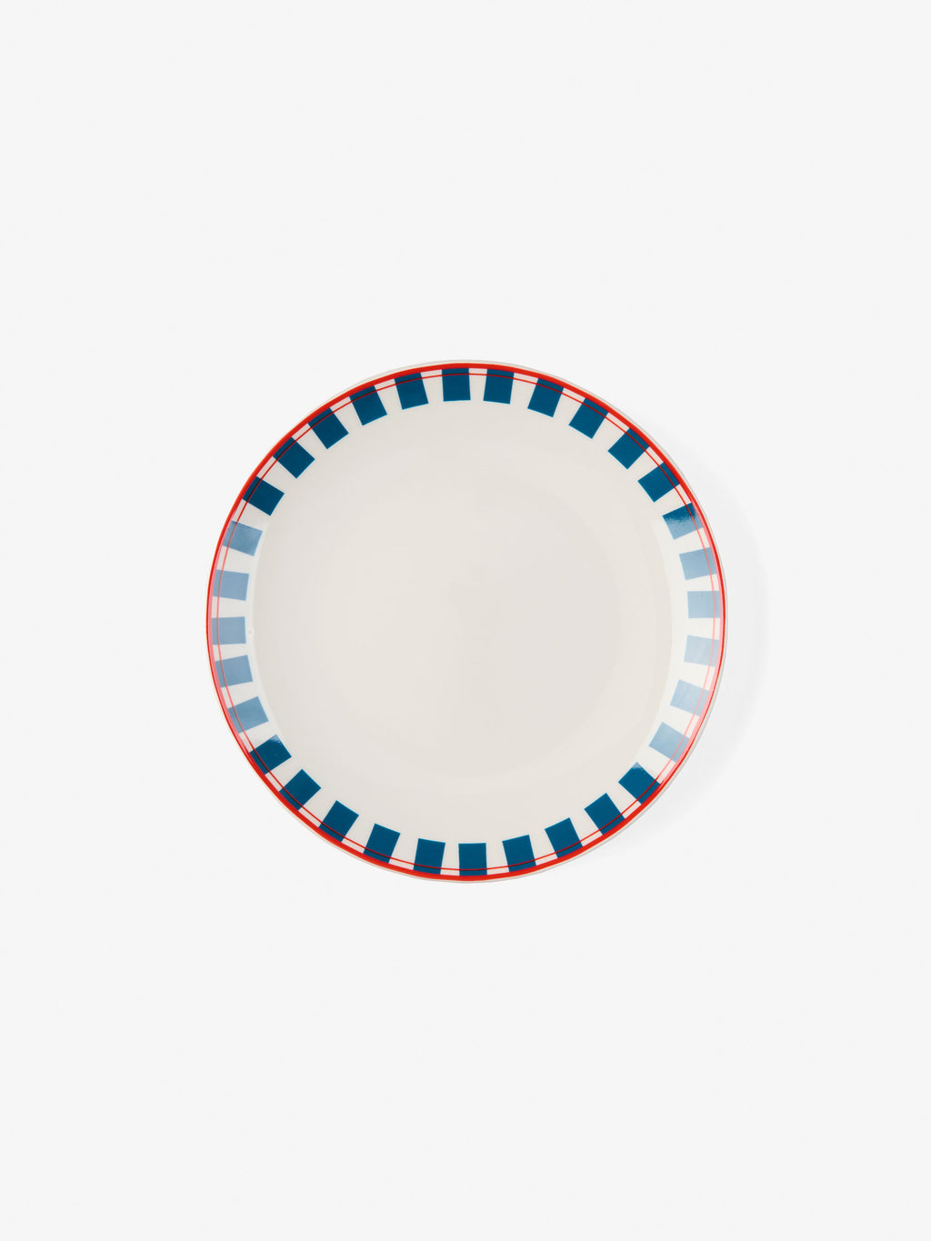 Winnie Red-Blue 12-Piece Dinner Set