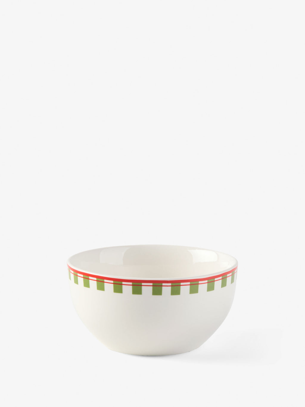 Winnie Red-Green 12-Piece Dinner Set