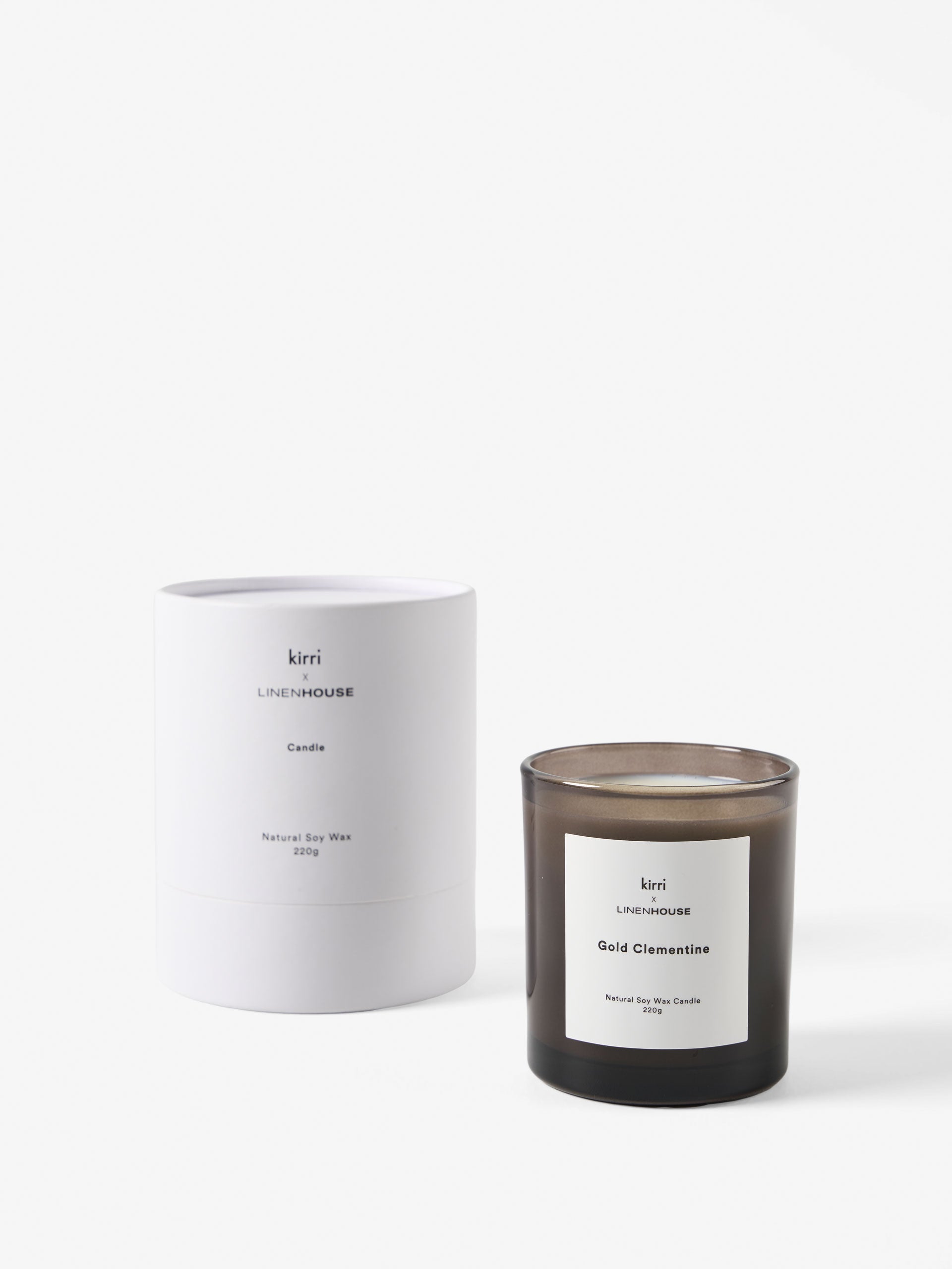 Gold Clementine Candle 220g